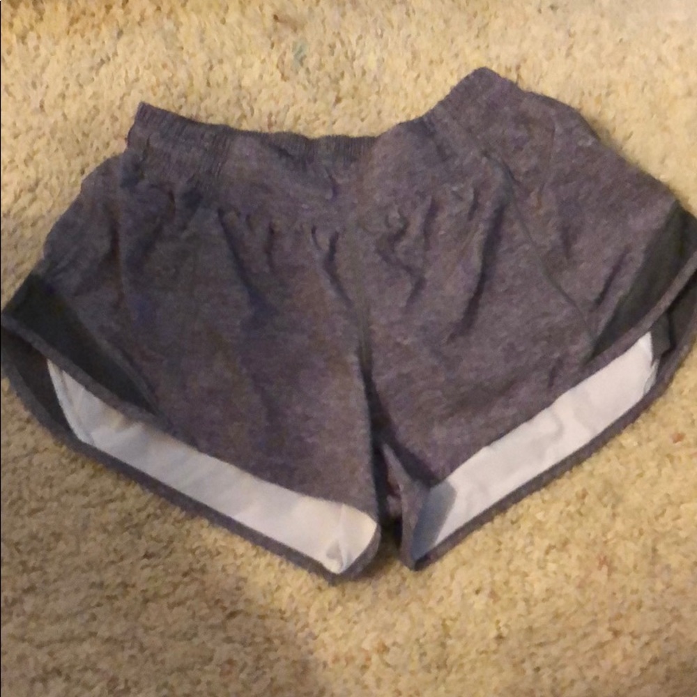 Grey Lulu lemon shorts